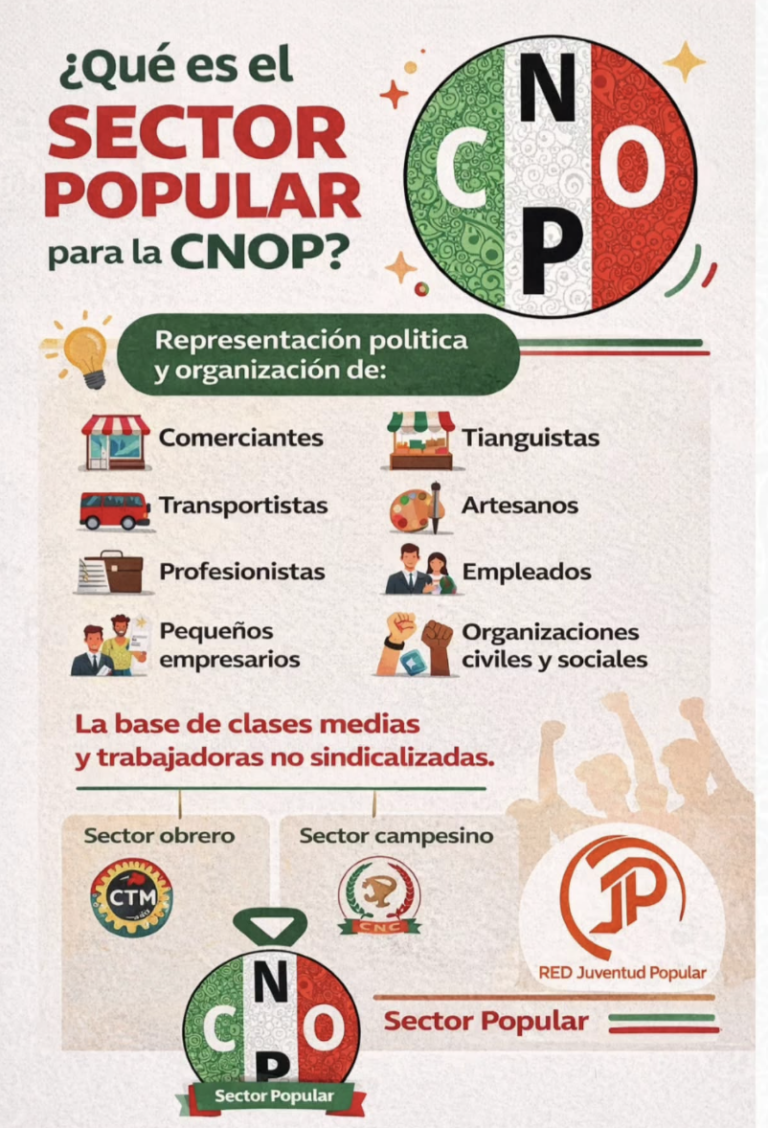 ¿QUÉ ES EL SECTOR POPULAR DE LA CNOP?