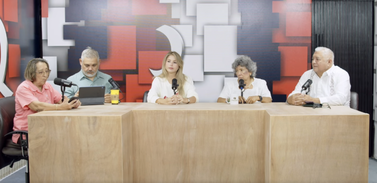 Debate con Eduardo Alam, director del Comité Jurídico Estatal del PRI.