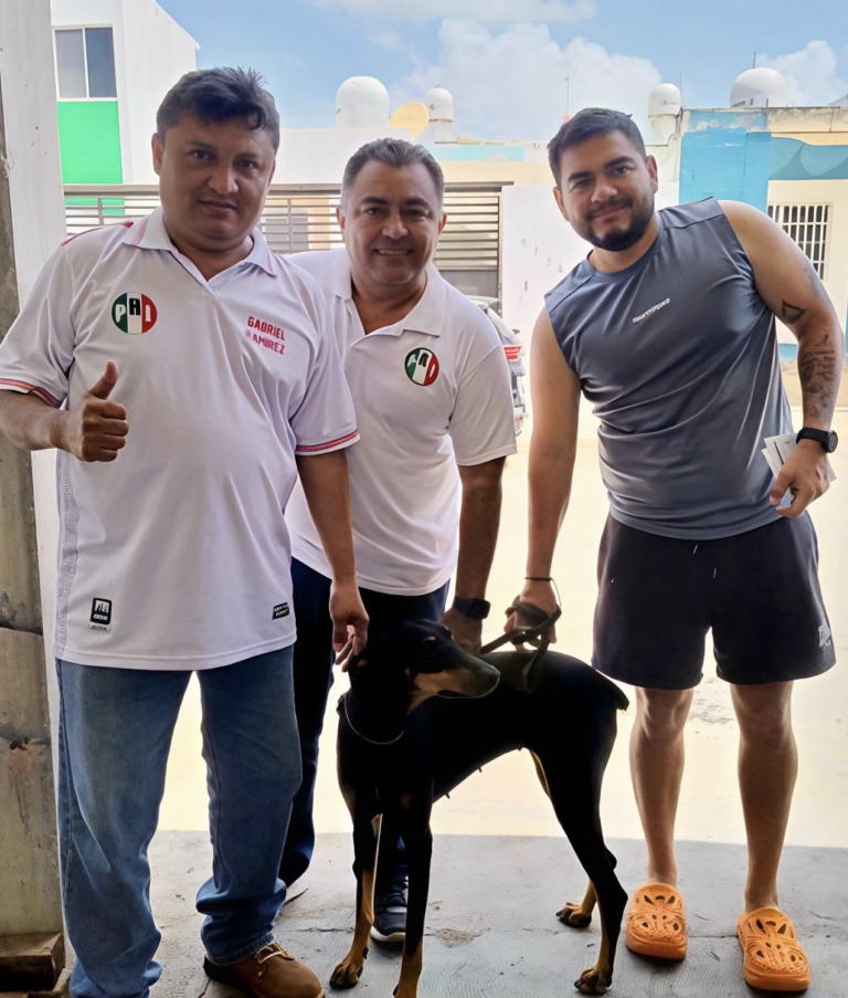 EL PRI EN LAS CALLES DE CIUDAD CAUCEL CON ATENCIÓN VETERINARIA Y MÉDICA GRATUITA